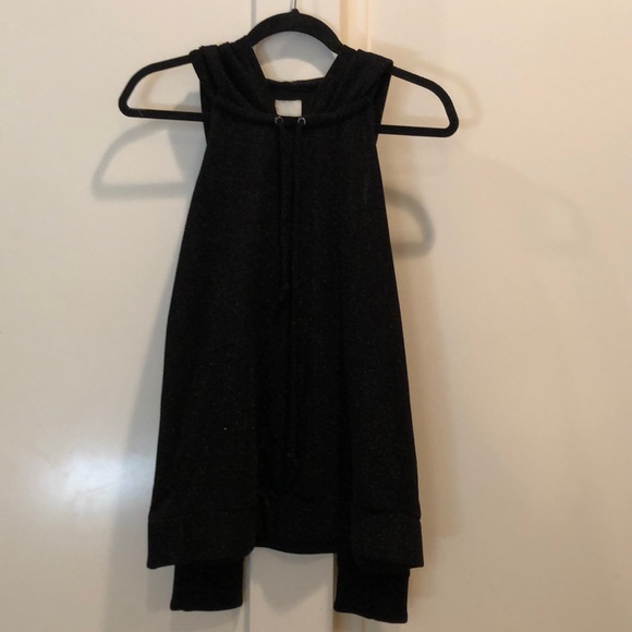 MINKPINK x MPC Metallic Cold Shoulder Hoodie - Picture 2 of 6